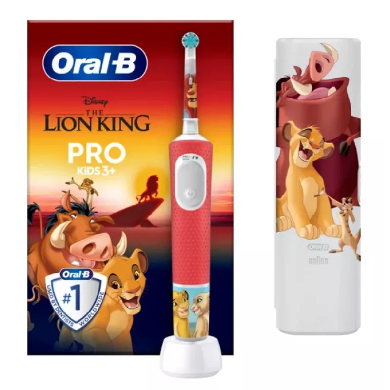 Oral-B Kids 80775003 elektriline hambahari lastele Pöörlev-võnkuv hambahari Valge