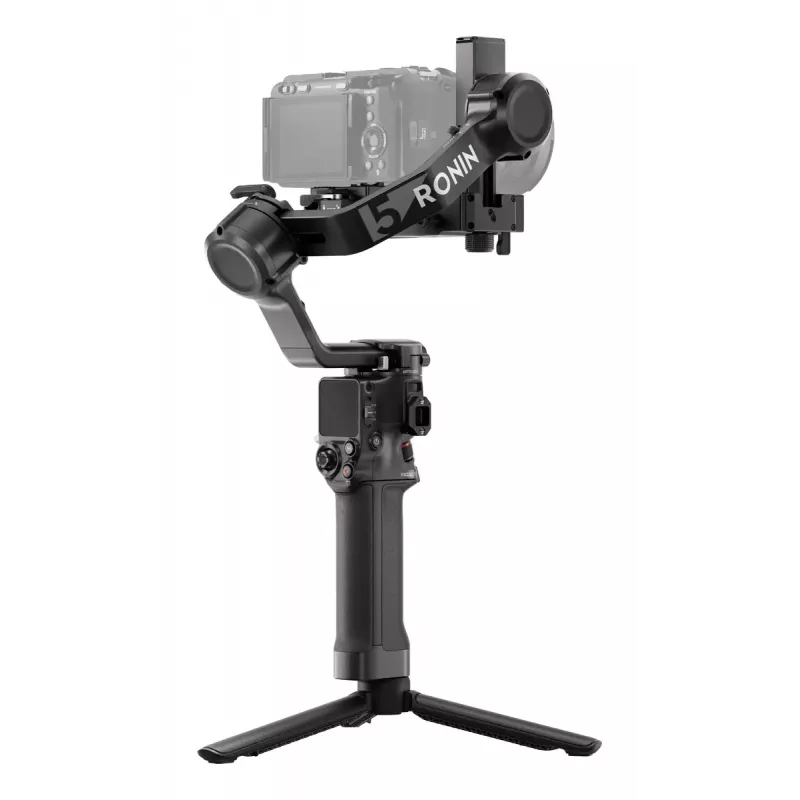 Käsikaamera stabilisaator DJI RS 5 — alumiinium, must, 30 h tööaeg, 1,46 kg