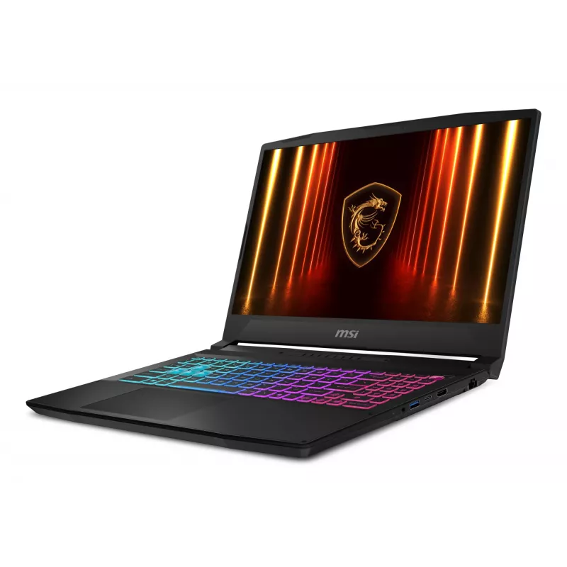 MSI Katana 15 HX B14WFK-845NL Intel® Core™ i7 i7-14650HX sülearvuti 39,6 cm (15,6 tolli) Full HD 16 GB DDR5-SDRAM 1 TB SSD NVIDIA GeForce RTX 5060 Wi-Fi 6E (802.11ax) Windows 11 Home Must