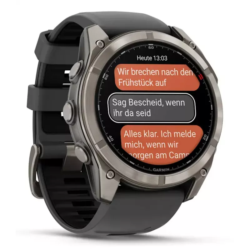 Nutikell Garmin fēnix 8 Pro AMOLED 1.4 tolli 454x454 GPS Wi-Fi