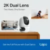 IP-turvakaamera TP-Link Tapo C245D 2304×1296, 3,1 mm objektiiv, 104,3° hor., lae/seina kinnitus, juhtmevaba, siseruumidesse, valge