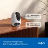 IP-turvakaamera TP-Link Tapo C245D 2304×1296, 3,1 mm objektiiv, 104,3° hor., lae/seina kinnitus, juhtmevaba, siseruumidesse, valge