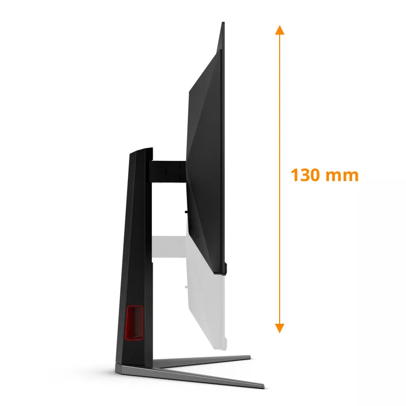AOC G4 Q27G4ZD arvutimonitor 68,6 cm (27 tolli) 2560 x 1440 pikslit Quad HD QD-OLED Must, Punane