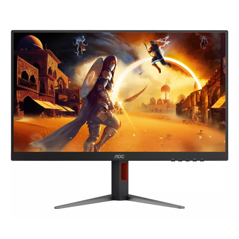 AOC G4 Q27G4ZD arvutimonitor 68,6 cm (27 tolli) 2560 x 1440 pikslit Quad HD QD-OLED Must, Punane