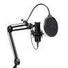 Podcast-mikrofon TRUST GXT 270 Emita II+ — kondensaator-USB, juhtmega, metallkorpus, must, 2,5 m kaabel