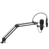 Podcast-mikrofon TRUST GXT 270 Emita II+ — kondensaator-USB, juhtmega, metallkorpus, must, 2,5 m kaabel