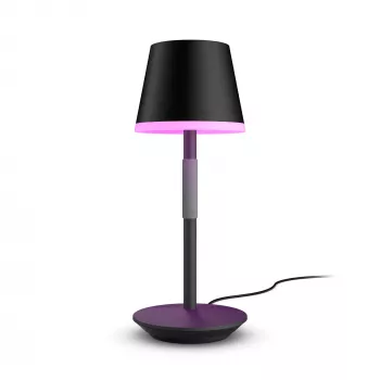 Nutikas laualamp Philips Hue Go kaasaskantav lamp Bluetooth Zigbee Must