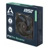 ARCTIC Freezer P14 Pro Reverse - 3 tk - 140 mm A-RGB PWM ventilaator kaablijahuriga