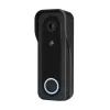 Videouksikell TRUST DOORCAM-3000 Must, 3 MP, Wi‑Fi 2,4 GHz, MicroSD kuni 256 GB, Aku/USB (8–24 V)