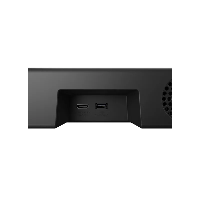 Soundbar LG S20A 2.0 kanalit, 50 W, Bluetooth SBC/AAC, juhtmega ja juhtmevaba, must, 650×99×63 mm