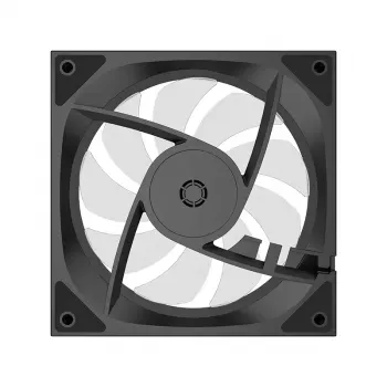 Ventilaator XILENCE XPF120U.ARGB 120 mm, 500–1800 RPM, hüdrauliline laager, 7–13,2 V, must