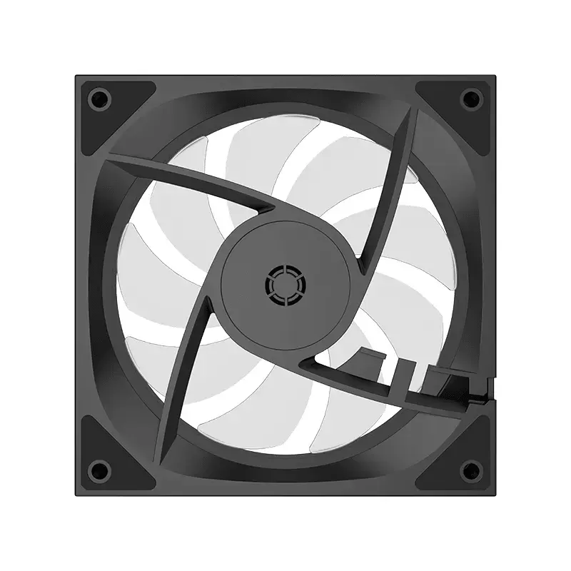 Ventilaator XILENCE XPF120U.ARGB 120 mm, 500–1800 RPM, hüdrauliline laager, 7–13,2 V, must
