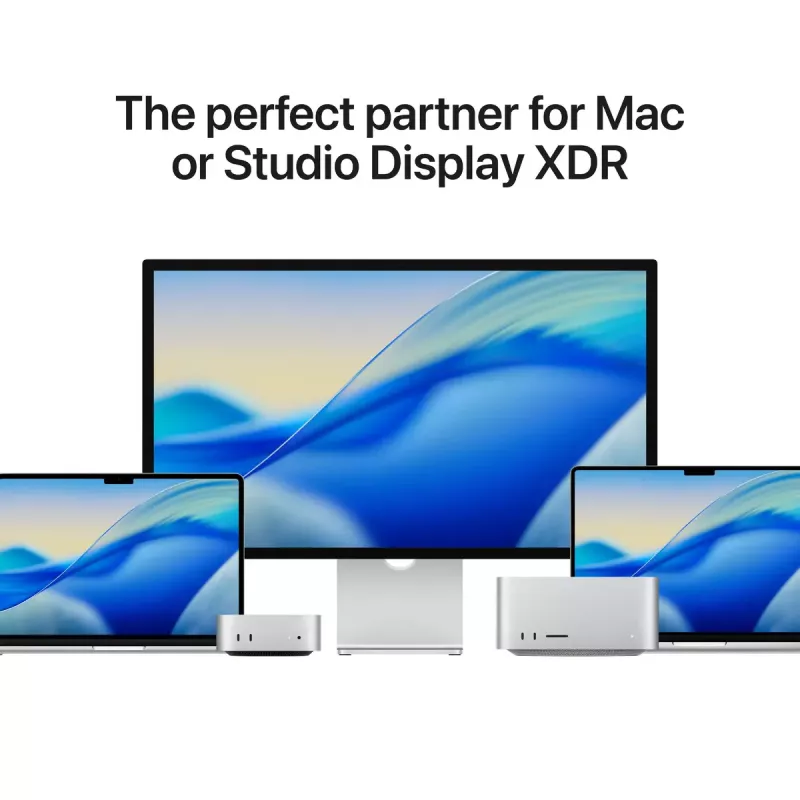 Monitor Apple Studio Display 27 tolli 5K Ultra HD (5120×2880), LED, kallutatav alus, hõbedane