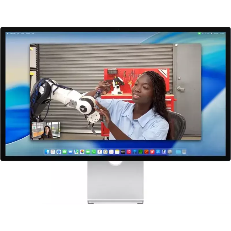 Monitor Apple Studio Display 27 tolli 5K (5120×2880) LED, standardklaas, VESA kinnitus, hõbedane