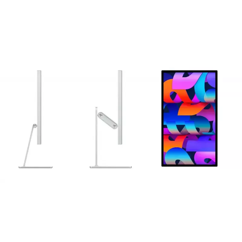 Monitor Apple Studio Display 27 tolli 5K (5120×2880) LED, standardklaas, VESA kinnitus, hõbedane