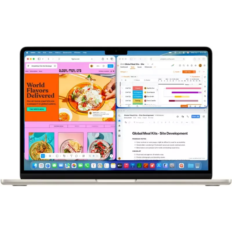 Sülearvuti Apple MacBook Air M5 13,6 tolli (34,5 cm) 24 GB muutmälu 1 TB SSD hõbedane