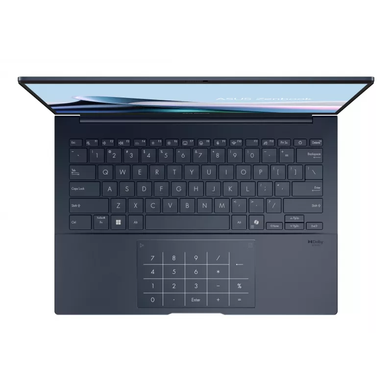 Sülearvuti ASUS Zenbook 14 OLED UX3405CA — Intel Core Ultra 7 255H, 14-tolline 3K puuteekraan, 32 GB LPDDR5x, 1 TB SSD, Intel Arc 140T, Windows 11 Home, sinine