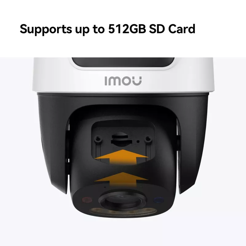 IP-turvakaamera IMOU Cruiser Dual 2C 4G Turret Outdoor 2304×1296 3,6 mm objektiiv Lagi/seinale