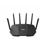 Lauamarsruuter ASUS RT-BE90U BE9400 AiMesh — kolmeribal Wi‑Fi 7 (2.4/5/6 GHz), 9400 Mbps, 2.5 Gigabit Ethernet, 4× RJ‑45 LAN, USB, Must