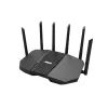 Lauamarsruuter ASUS RT-BE90U BE9400 AiMesh — kolmeribal Wi‑Fi 7 (2.4/5/6 GHz), 9400 Mbps, 2.5 Gigabit Ethernet, 4× RJ‑45 LAN, USB, Must