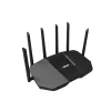 Lauamarsruuter ASUS RT-BE90U BE9400 AiMesh — kolmeribal Wi‑Fi 7 (2.4/5/6 GHz), 9400 Mbps, 2.5 Gigabit Ethernet, 4× RJ‑45 LAN, USB, Must