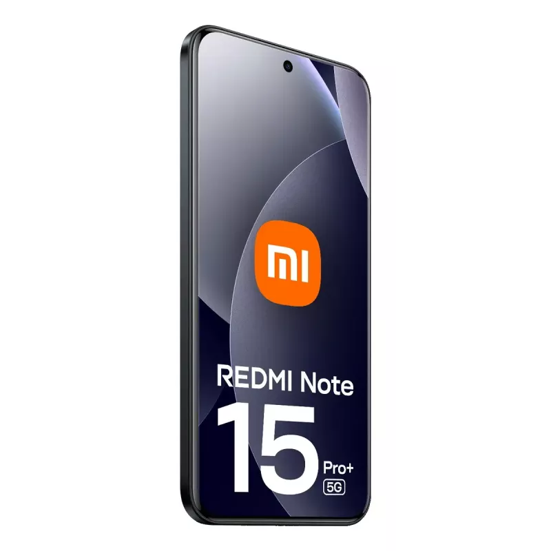 Nutitelefon Xiaomi Redmi Note 15 Pro+ 5G — 6.83-tolline AMOLED, 2772×1280, Snapdragon, 8 GB muutmälu, 256 GB, 6500 mAh, must