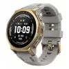 Nutikell Amazfit T-rex 3 Pro 44 mm, 1.32 tolli AMOLED 466×466, 16 GB, 64 MB RAM, GPS, Wi‑Fi, veekindel 45 m, kuldne korpus, hall silikoonrihm