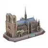 3D pusle CubicFun Notre Dame (Light) — mudel DA-20509, kerge valgustatud versioon