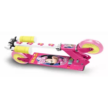 Tõukeratas Pulio STAMP 2-Wheel Minnie — laste kaherattaline tõukekelk, kompaktne disain