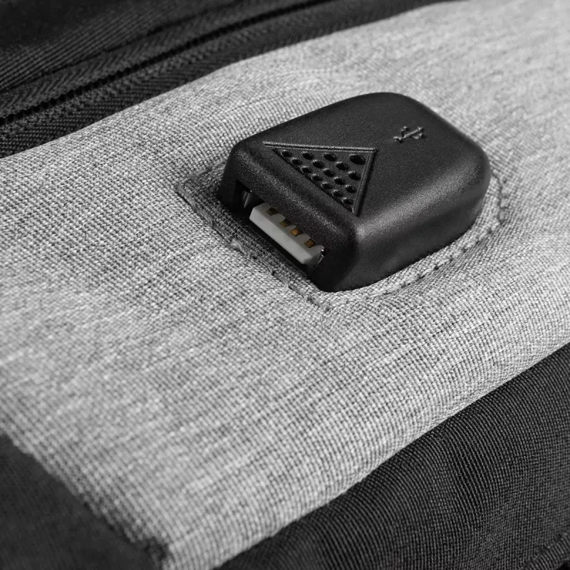 Seljakott Modecom SMART 15 must/hall polüester 15,6 tolli