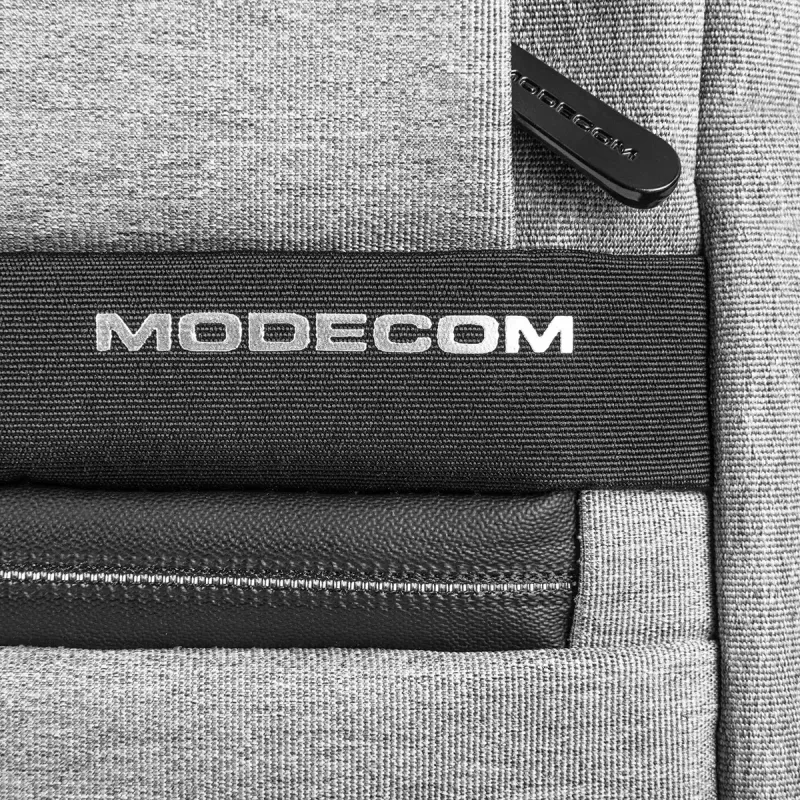 Seljakott Modecom SMART 15 must/hall polüester 15,6 tolli