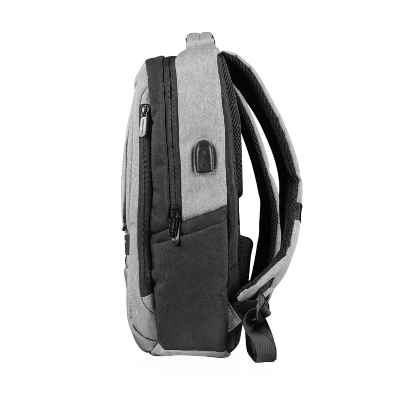 Seljakott Modecom SMART 15 must/hall polüester 15,6 tolli