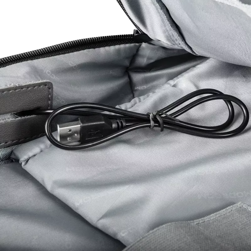 Seljakott Modecom SMART 15 must/hall polüester 15,6 tolli