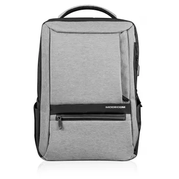 Seljakott Modecom SMART 15 must/hall polüester 15,6 tolli