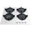 Whirlpool AKT 625/WH Must, Valge Sisseehitatud 60 cm Gaas 4 tsooni