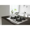 Whirlpool AKT 625/WH Must, Valge Sisseehitatud 60 cm Gaas 4 tsooni