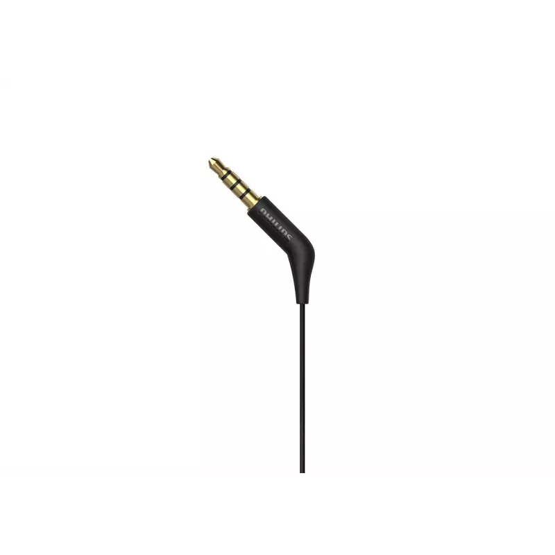 Juhtmega kõrvasisene peakomplekt Philips TAE1105BK/00 — must, intraauraalne, 1,2 m kaabel, 14,7 g