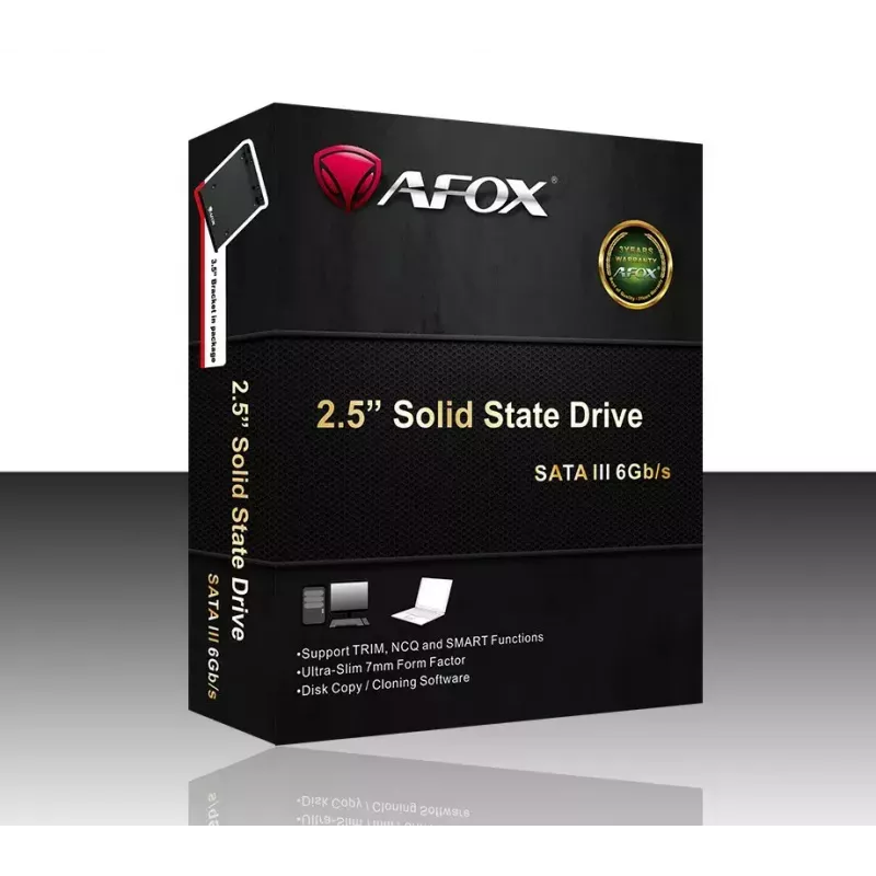 SSD ketas AFOX 2TB 2,5-tolline SATA SD250-2000GQN