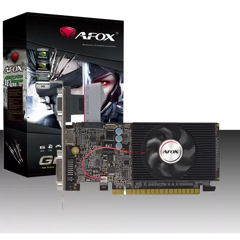 Graafikakaart AFOX AF610-1024D3L7-V5 NVIDIA GeForce GT 610, 1 GB GDDR3, 64-bit, PCIe 2.0