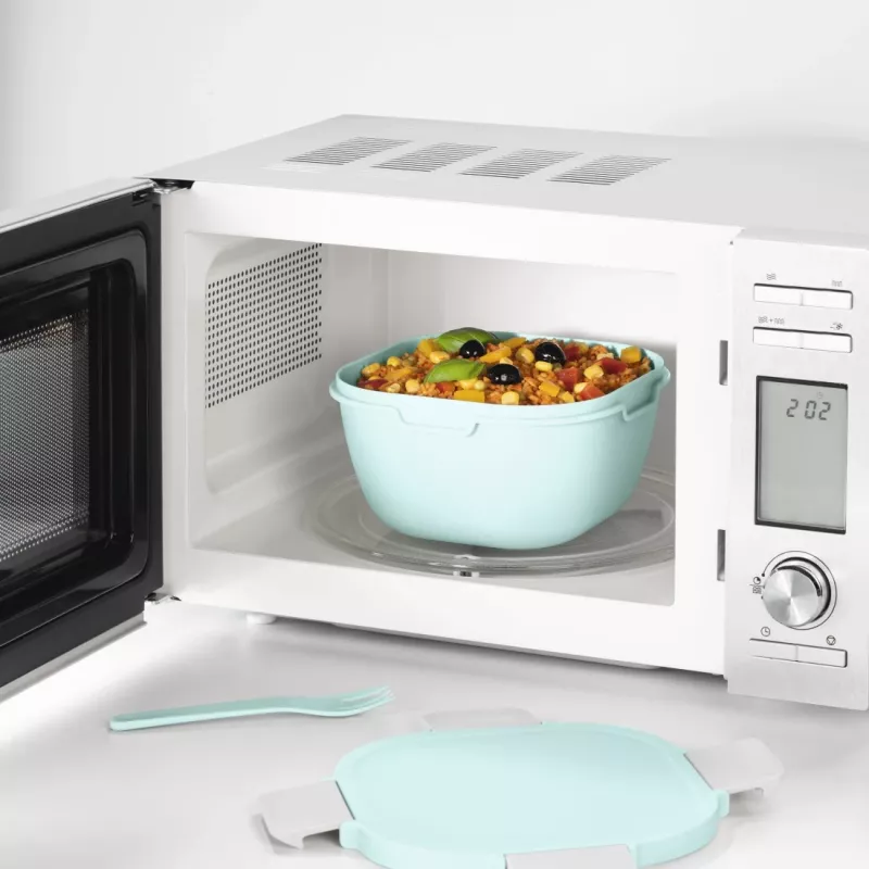 Hama 00181585 lõunakarp Lõunakonteiner 1,7 L Polüpropüleen (PP), Silikoon Hall, Hele sinine 1 tk