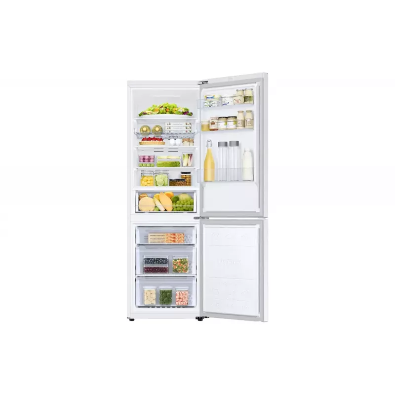 Eraldiseisev külmik Samsung RB34C672EWW – 344 L kogumaht (külmik 230 L / sügavkülmik 114 L), No Frost, valge