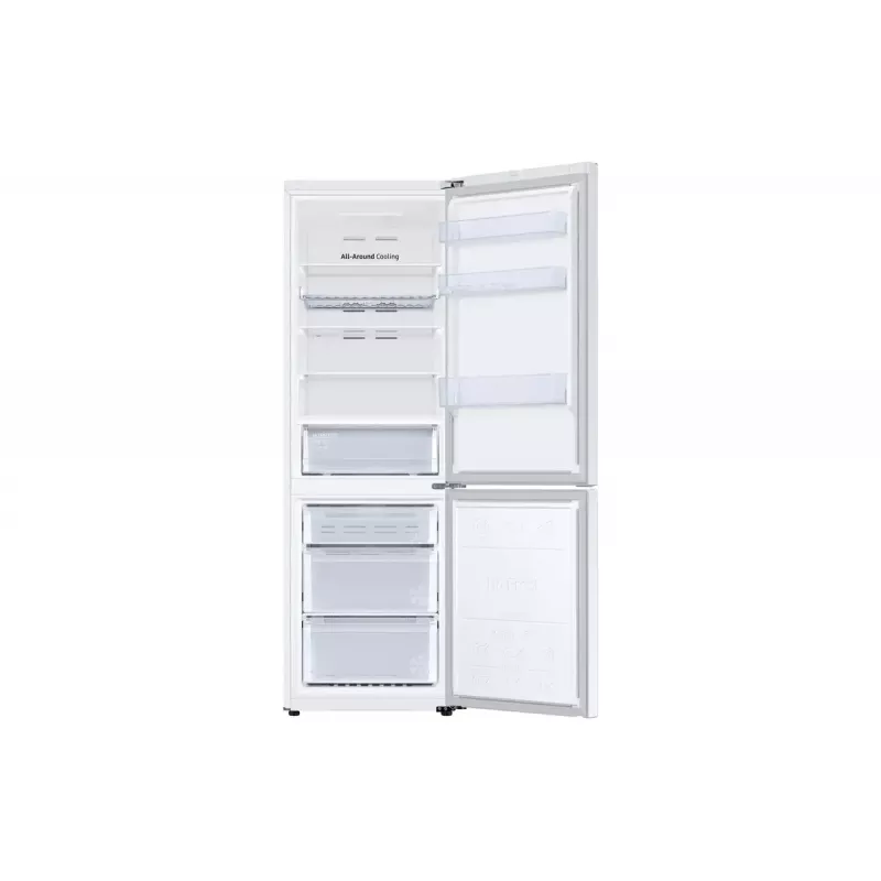 Eraldiseisev külmik Samsung RB34C672EWW – 344 L kogumaht (külmik 230 L / sügavkülmik 114 L), No Frost, valge