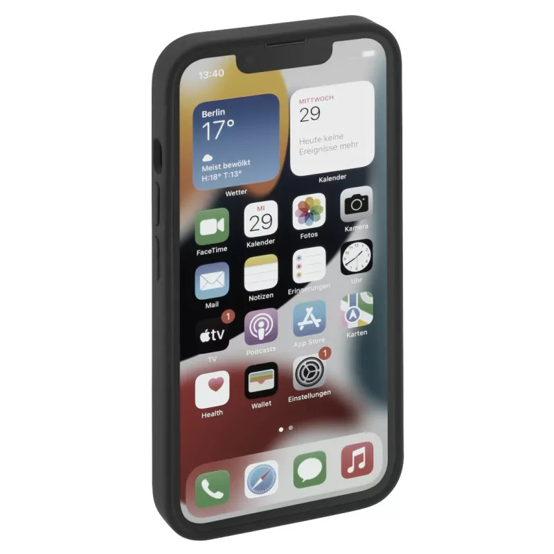 Hama MagCase Finest Feel PRO mobiiltelefoni ümbris 15.5 cm (6.1 tolli) kate Must
