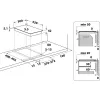 Whirlpool WRD 6030 B Must sisseehitatav 30 cm keraamiline pliit 2 tsooniga