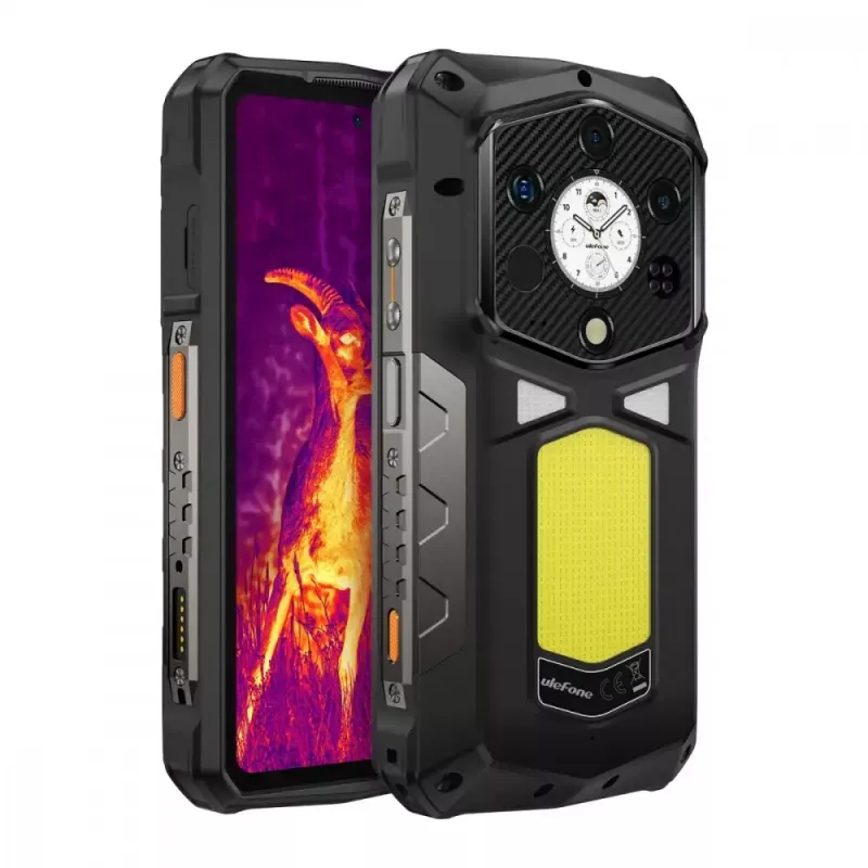 UleFone nutitelefon Armor 29 Pro Thermal 5G 16/512GB vastupidav nutitelefon termokaameraga, 16 GB muutmälu, 512 GB salvestusruumi