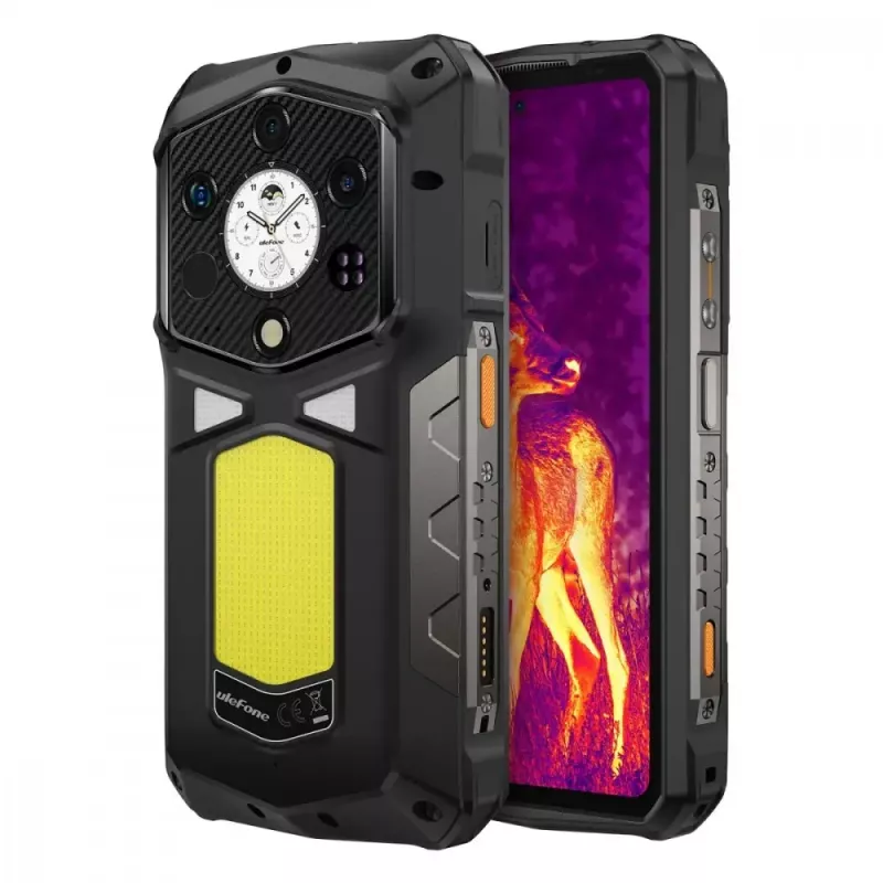 UleFone nutitelefon Armor 29 Pro Thermal 5G 16/512GB vastupidav nutitelefon termokaameraga, 16 GB muutmälu, 512 GB salvestusruumi