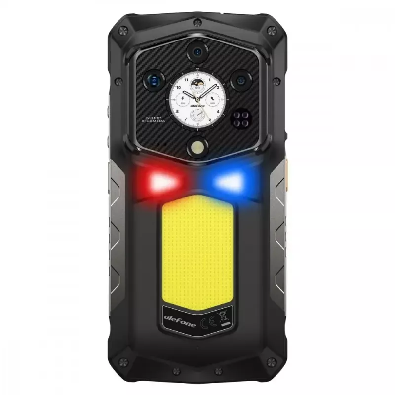 Nutitelefon UleFone Armor 29 Pro 5G 16/512GB must, vastupidav 5G, 16GB RAM, 512GB salvestusruum
