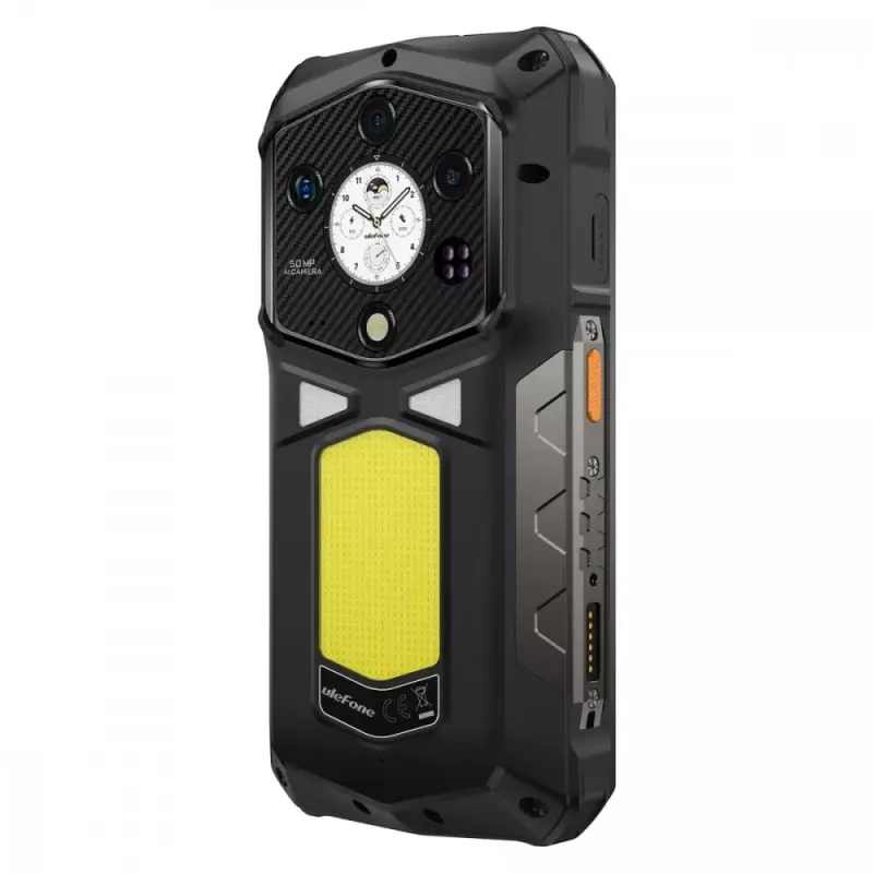 Nutitelefon UleFone Armor 29 Pro 5G 16/512GB must, vastupidav 5G, 16GB RAM, 512GB salvestusruum