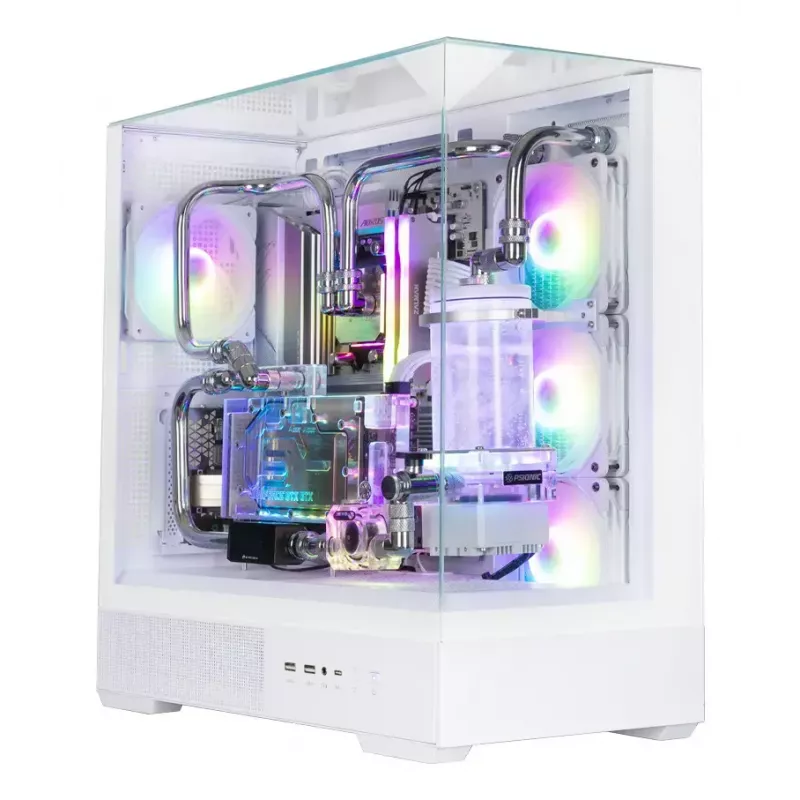 PC korpus Zalman P40 Prism Plus valge Midi Torn
