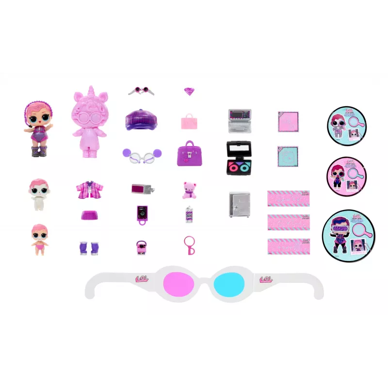 Mini nukk L.O.L. Surprise! Eye Spy Ultimate Unboxing Multicolour